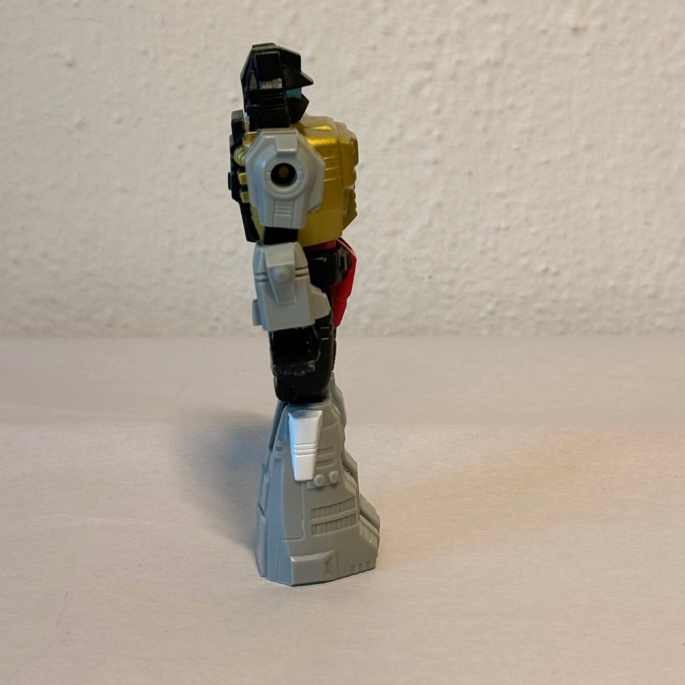 Transformers Grimlock Action Figure Unisex 4" Gold Grey Excellent G1 Pretender - Picture 7 of 9